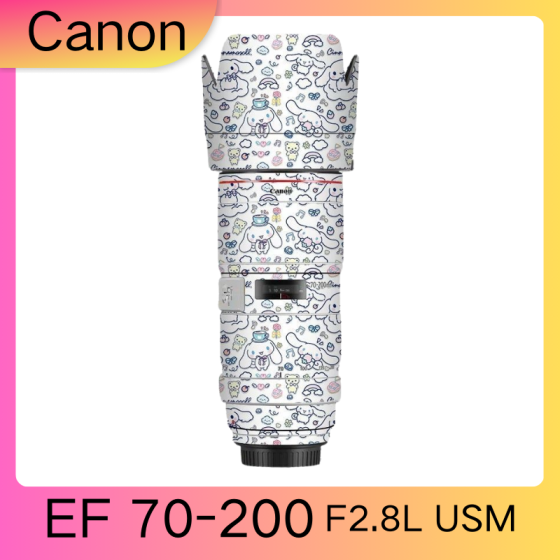 Lentes Canon EF70-200F2.8L USM  - Pele câmera, adesivo câmera - com alta resistência a arranhões, à prova d'água e com design elegante.